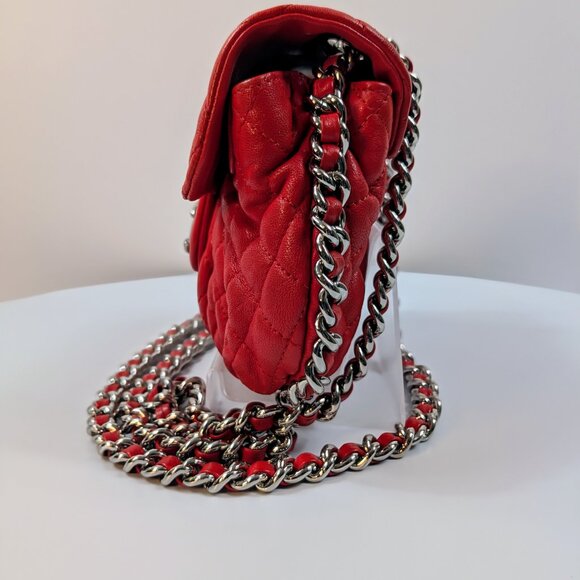Chanel Rare Red Chain Around Mini Bag - Picture 3 of 13